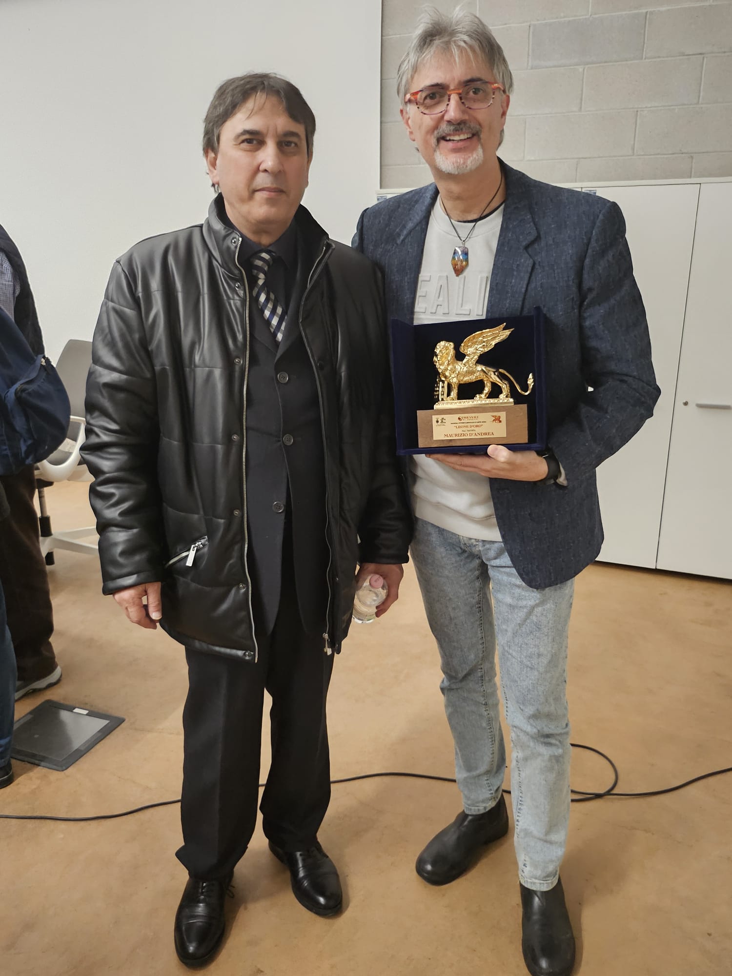 Maurizio D'Andrea vincitore del Leone d'Oro alla Triennale di Venezia