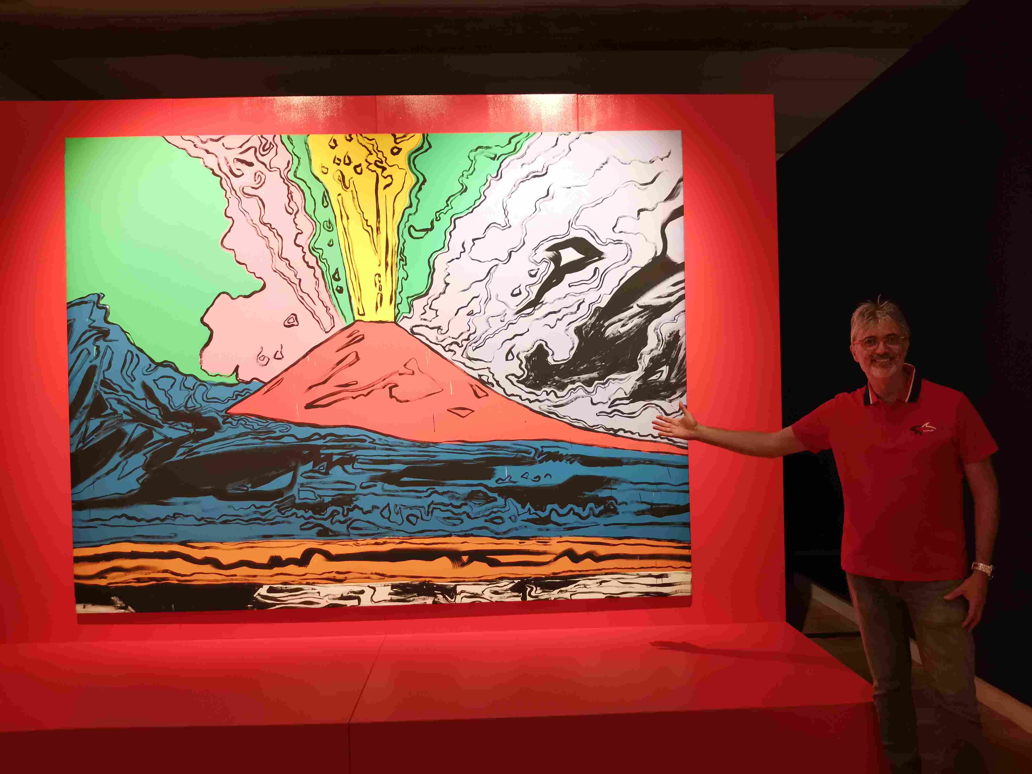 Vesuvius di Andy Warhol